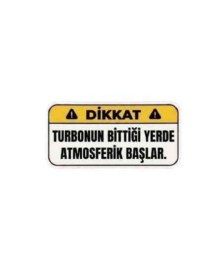 Turbonun Bittiği Yerde Atmosferik Başlar